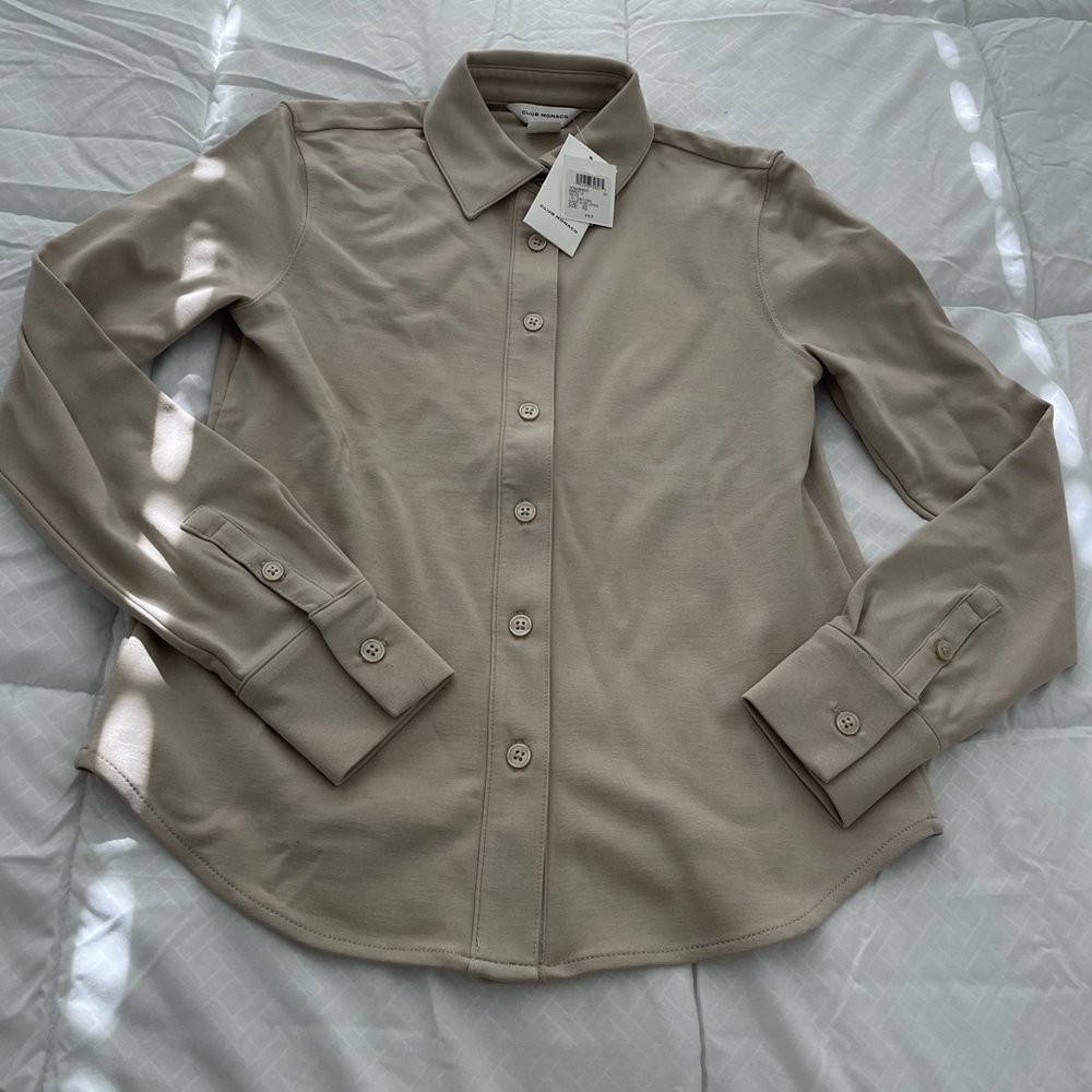 Club Monaco Perfect Slim Knit Shirt - Picture 6 of 12